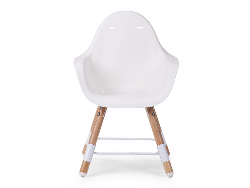 CHILDHOME Stolička 2v1 Evolu 2 Natural / White