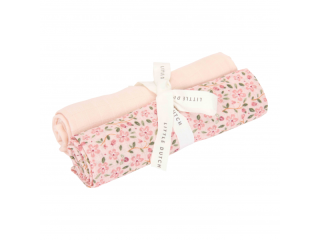 LITTLE DUTCH Plienky 70x70cm Fairy Floral & Blossom 2 ks