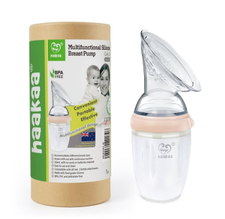 Haakaa Multifunkčná silikónová odsávačka na mlieko 250 ml 
