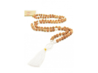 Mala Spirit Náhrdelník CLARITY MALA, biely