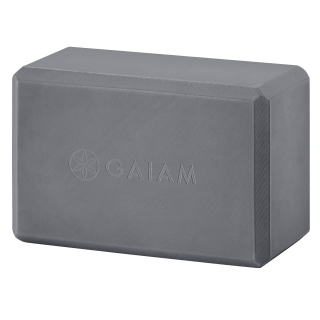 Gaiam Blok na jogu GRAY sivý