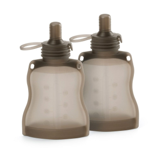Haakaa Silikónové kapsičky na príkrmy pre deti 2x130 ml