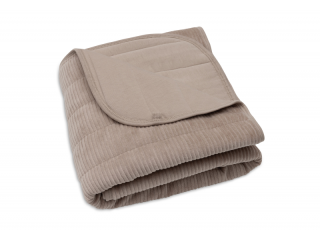 JOLLEIN Deka 75x100cm Velvet Rib Milky Coffee