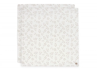 JOLLEIN Plienky zavinovacie 2ks 115x115 cm Leafy Dreams