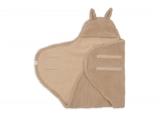 JOLLEIN Zavinovačka Miffy Jacquard Teddy Biscuit