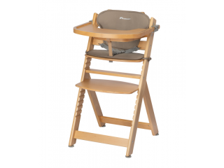 BEBECONFORT Timba stolička rastúca Natural Wood s podložkou